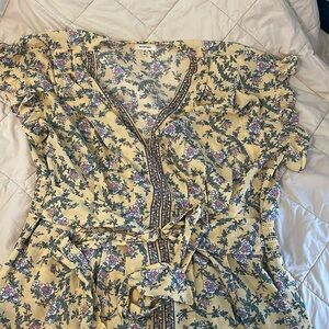 Max Studio floral top